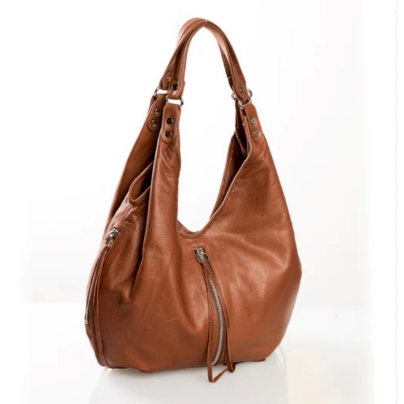 Jacki Easlick Cognac leather hobo bag - BEST SELLER! - Picture 2 of 14